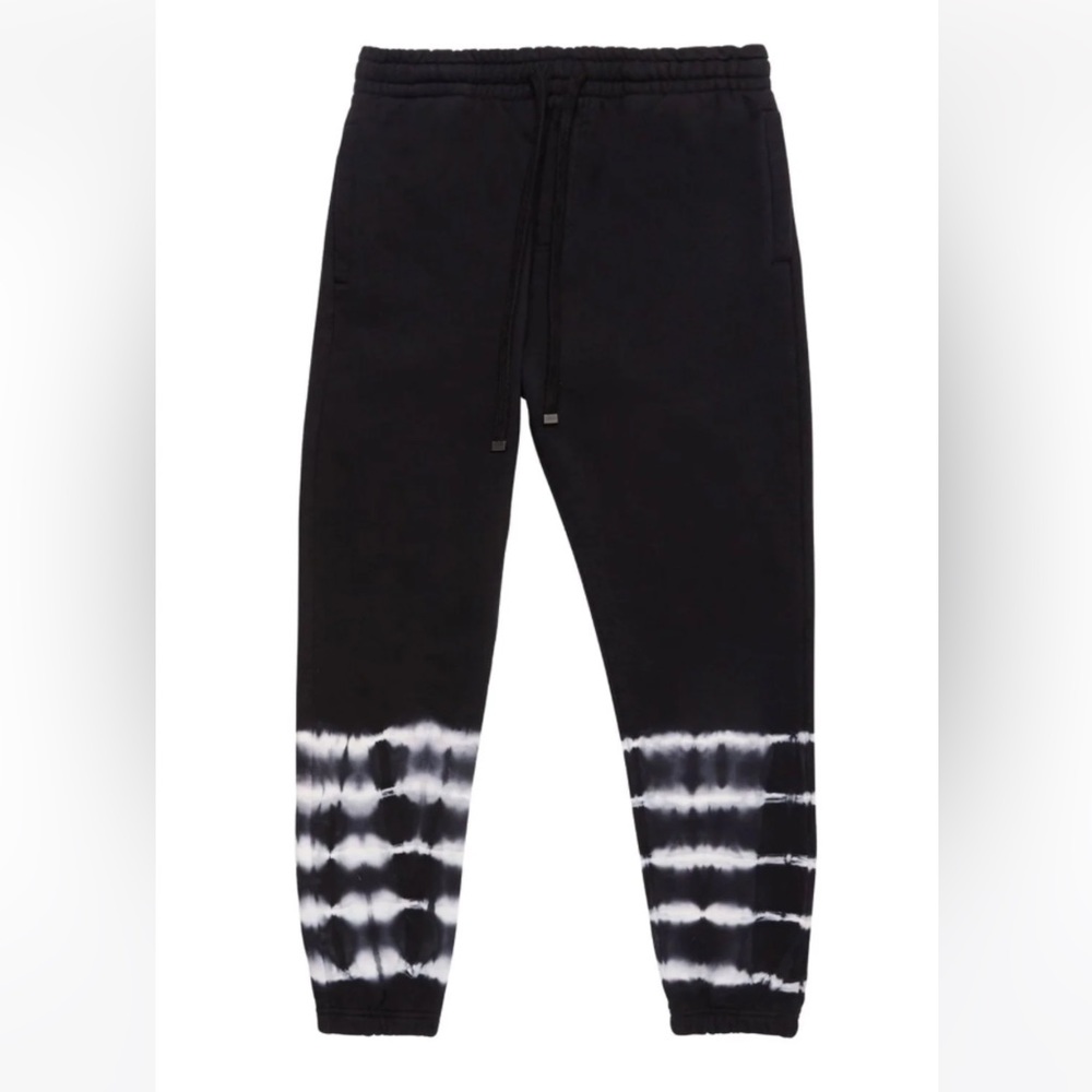 Black and White Tie Dye Talentless Sweatpants